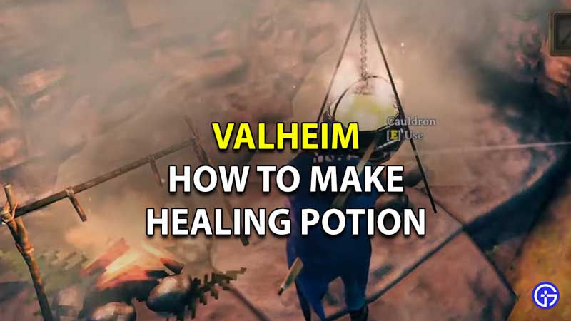 How To Make Healing Potions Valheim