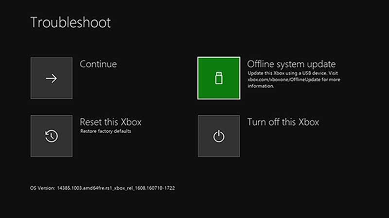 Xbox Series X Offline Update
