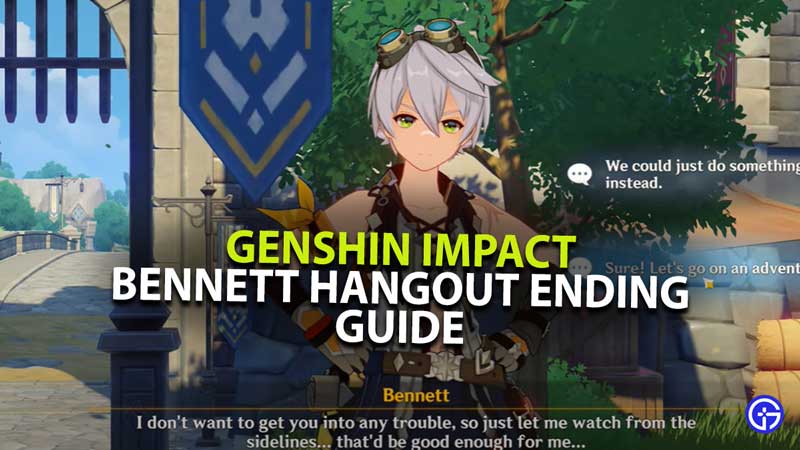 Bennette Hangout Event Ending Guide