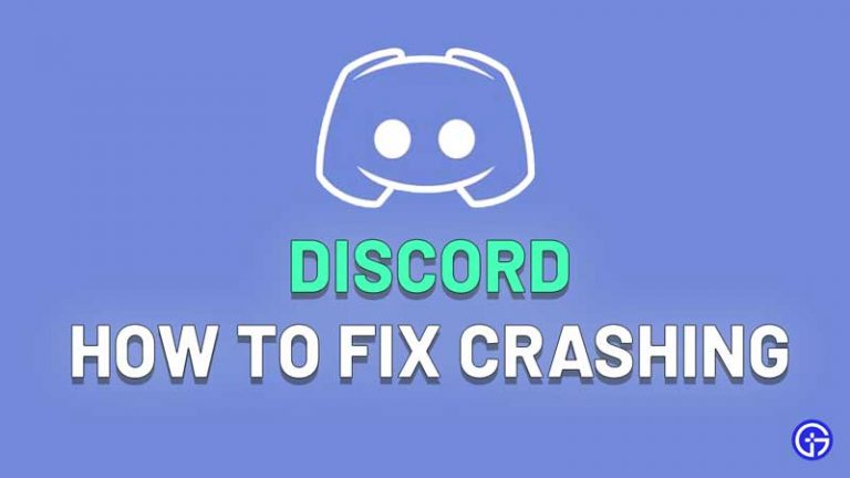 discord keep crashing fix