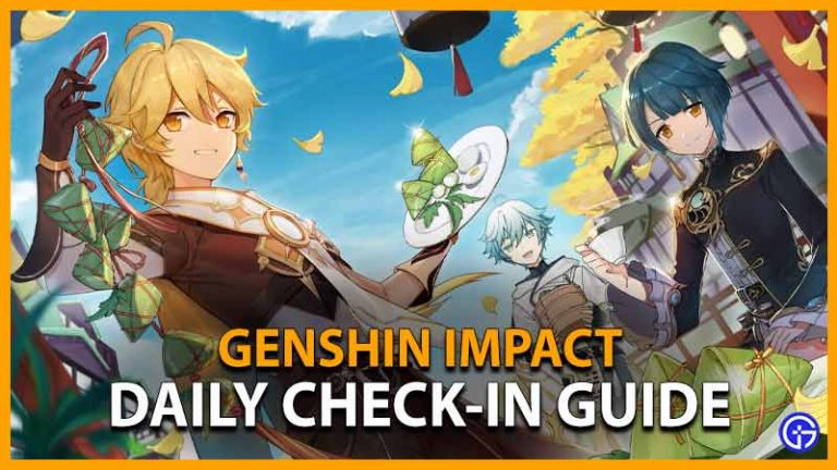 genshin impact daily check in
