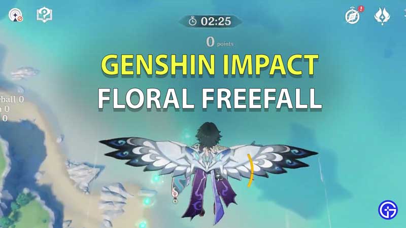 Genshin Impact Floral Freefall