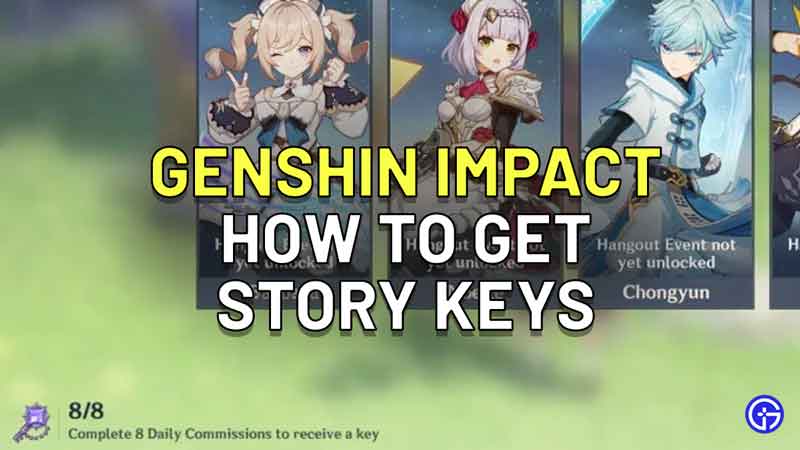 How to Get Story Keys in Genshin Impact