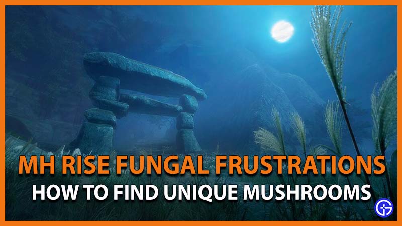 MH Rise Fungal Frustrations Unique Mushrooms