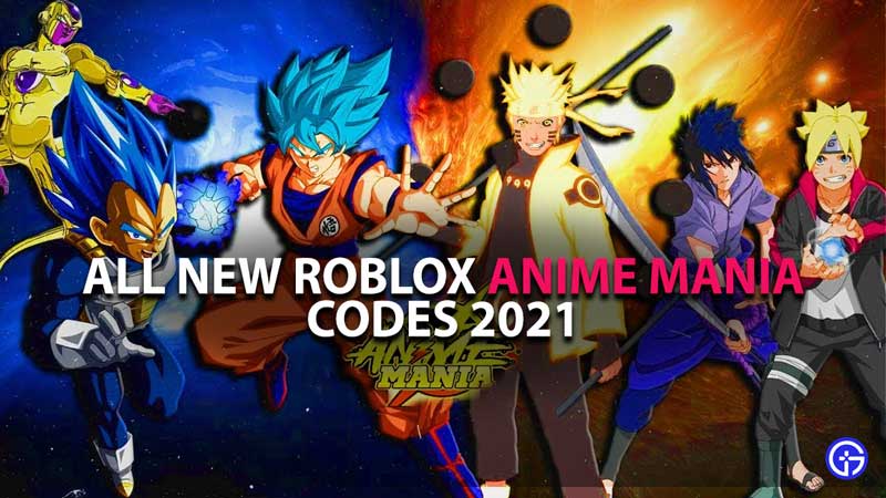 Roblox Anime Mania codes