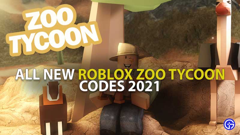 Roblox Zoo Tycoon Codes