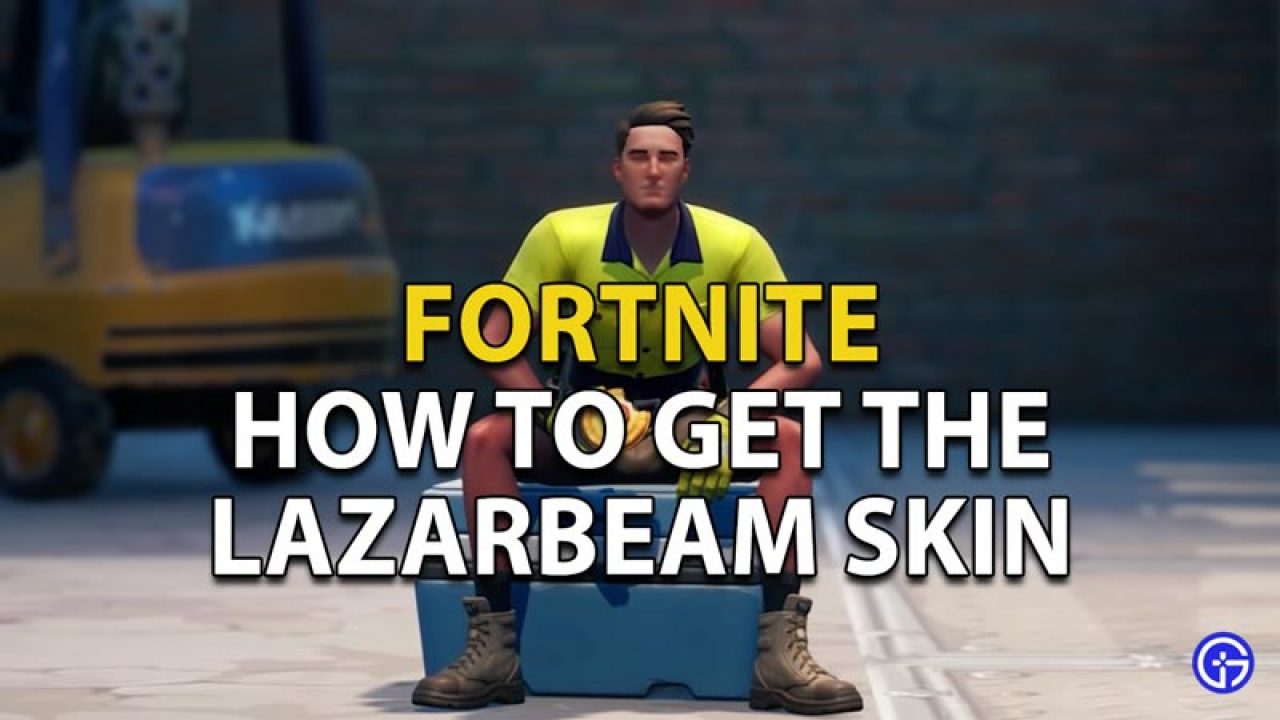 Get The Lazarbeam Skin Set And Emotes In Fortnite - lazarbeam plays roblox fortnite