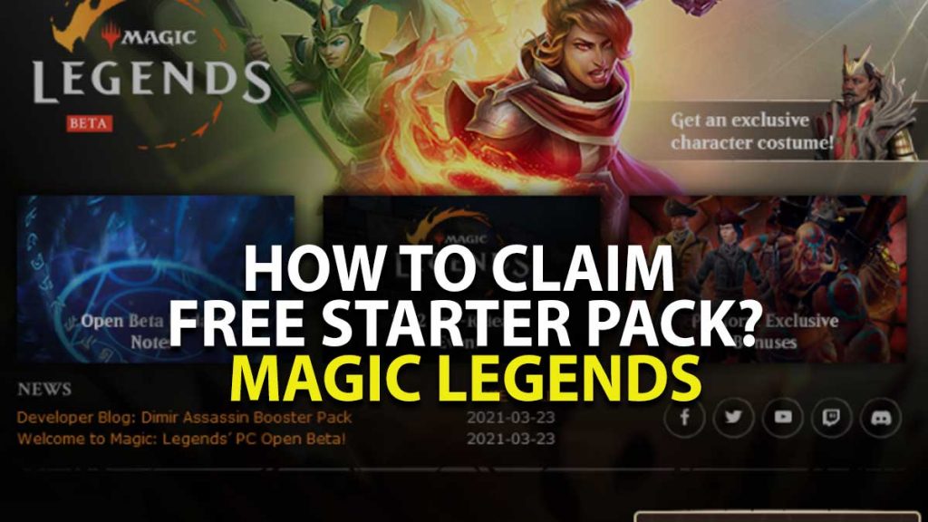 Magic Legends Starter Pack