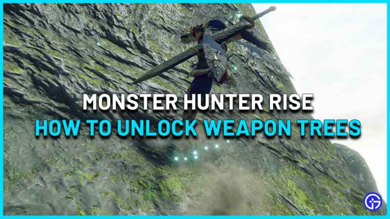 How To Unlock Weapon Tree In Monster Hunter Rise Mhr - roblox fight the monsters weapons