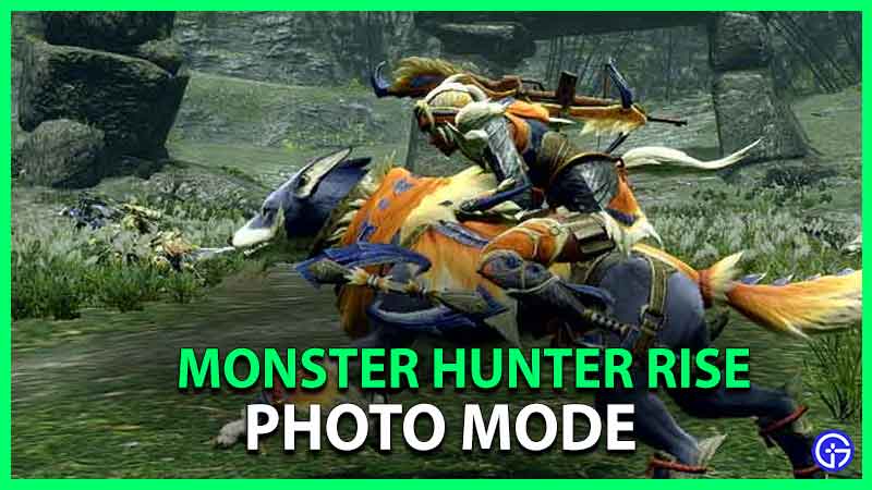 monster hunter rise photo mode