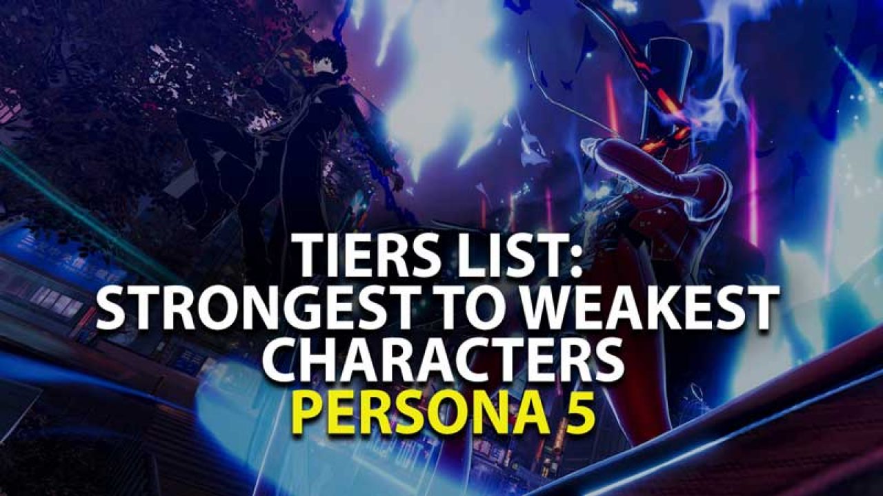 Persona 5 Strikers Tiers List Strongest To Weakest Characters List - joker persona 5 roblox avatar