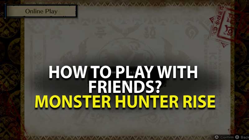 Monster Hunter World Co-Op