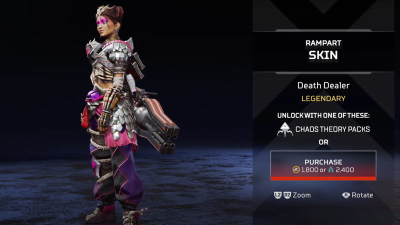 Chaos Theory Event Skins Apex Legends