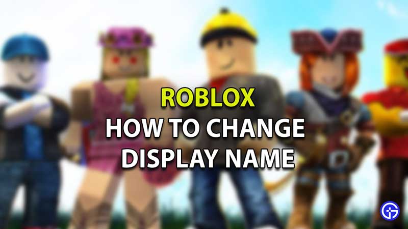 roblox: how to set and change display name