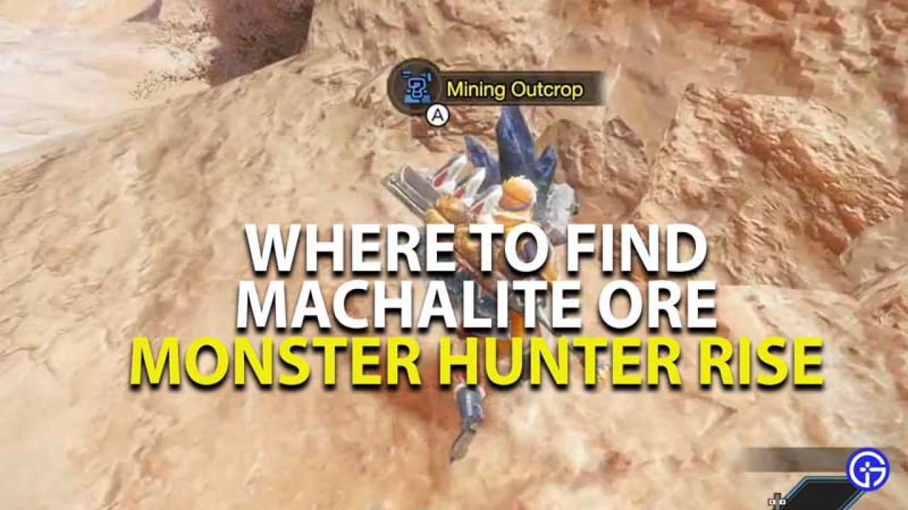Monster Hunter Rise Where To Find Machalite Ore Farming Guide - ore hunt codes roblox
