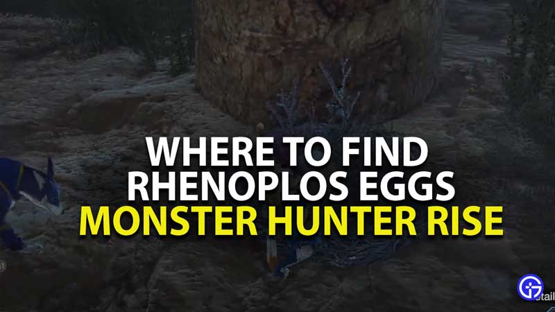 where to find rhenoplos egg in monster hunter rise