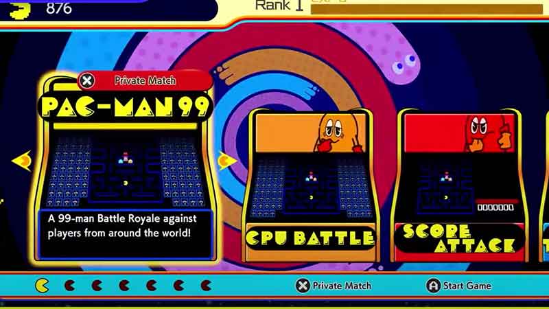 How to Join a Private Match in Pac Man 99