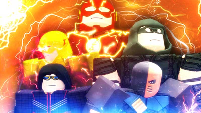 USING THE MOST POWERFUL AND GREATEST CHARACTER IN ROBLOX FLASH EARTH PRIME  