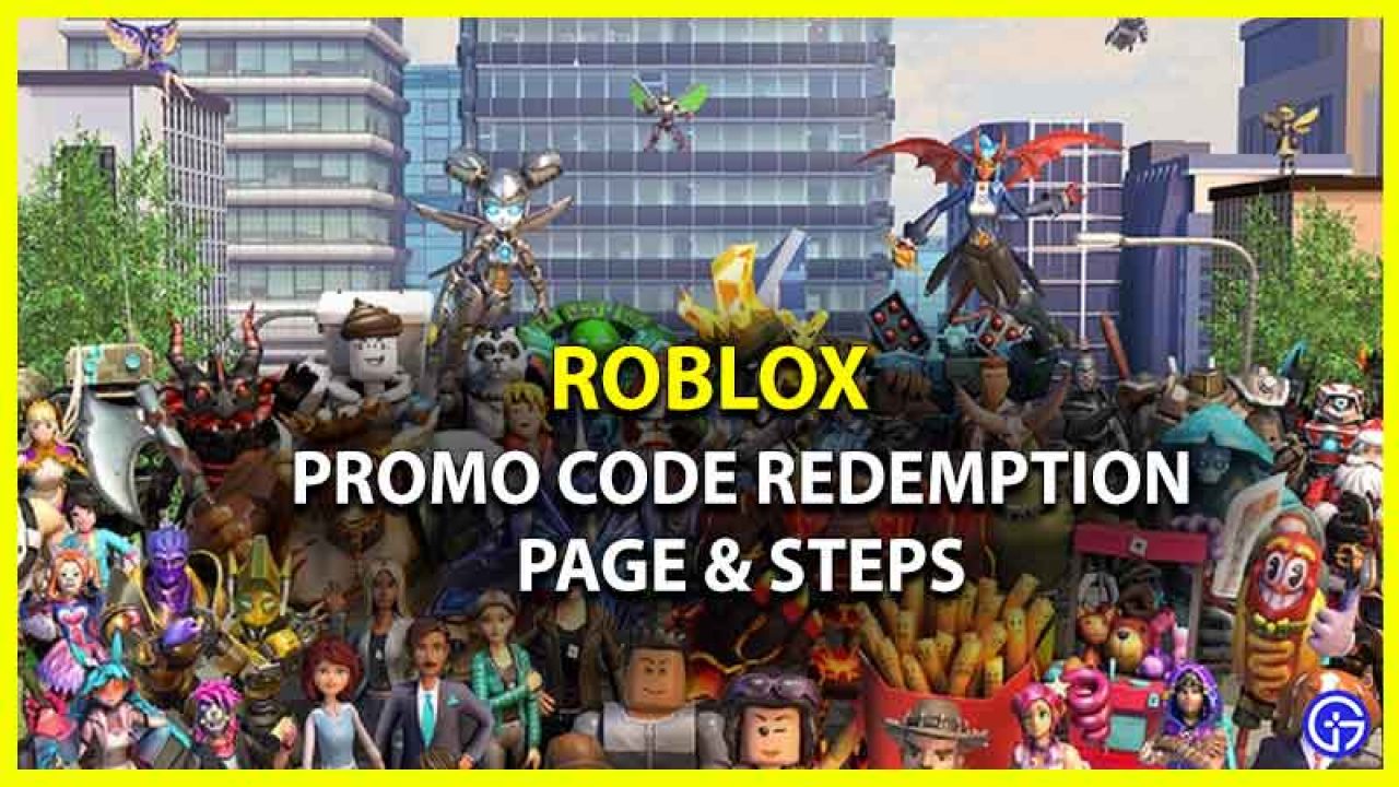 How To Redeem Roblox Promo Codes Redemption Page - where to redeem promo codes on roblox