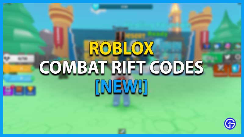 Roblox Combat Rift Codes (January 2022)