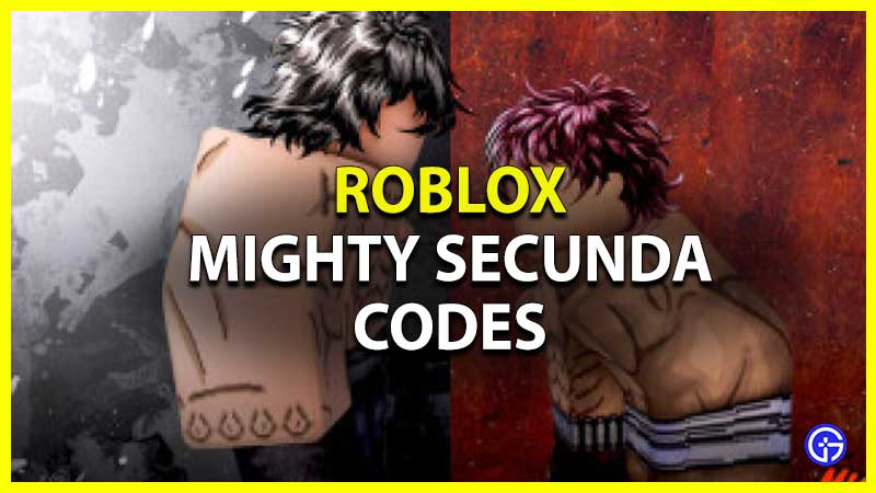 Roblox Mighty Secunda Codes
