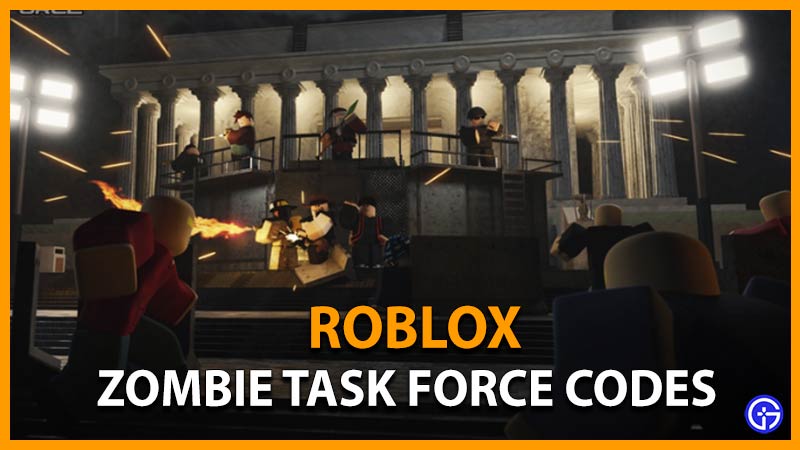 Roblox Zombie Task Force Codes