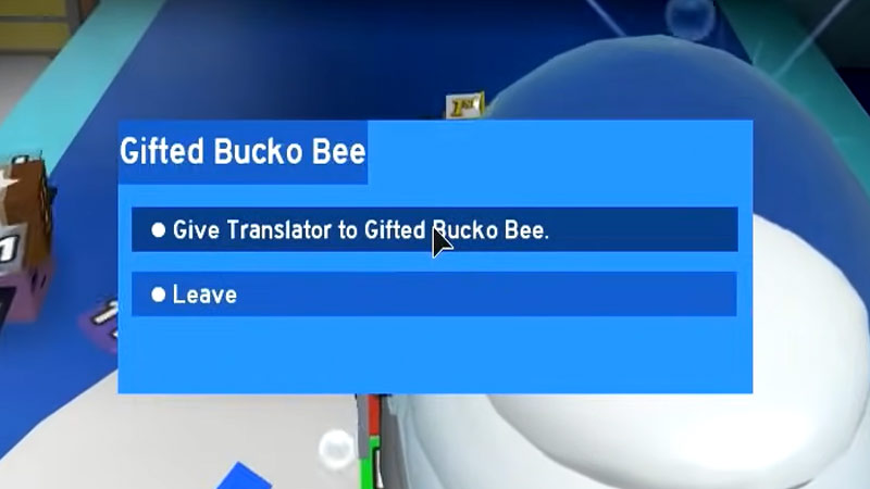 Where is the Translator for Gifted Bucko Bee 