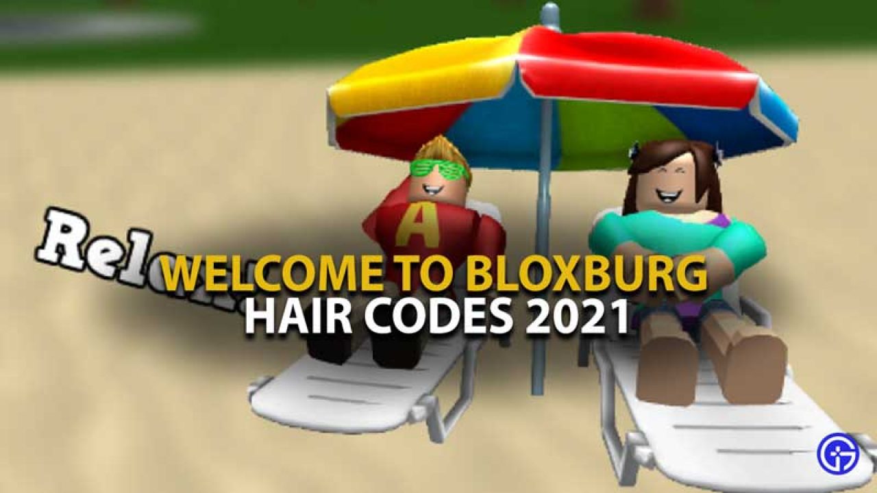 All Welcome To Bloxburg Hair Codes How To Use Them June 2021 - black and red roblox hair code