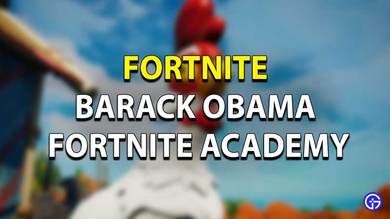 barack obama fortnite academy