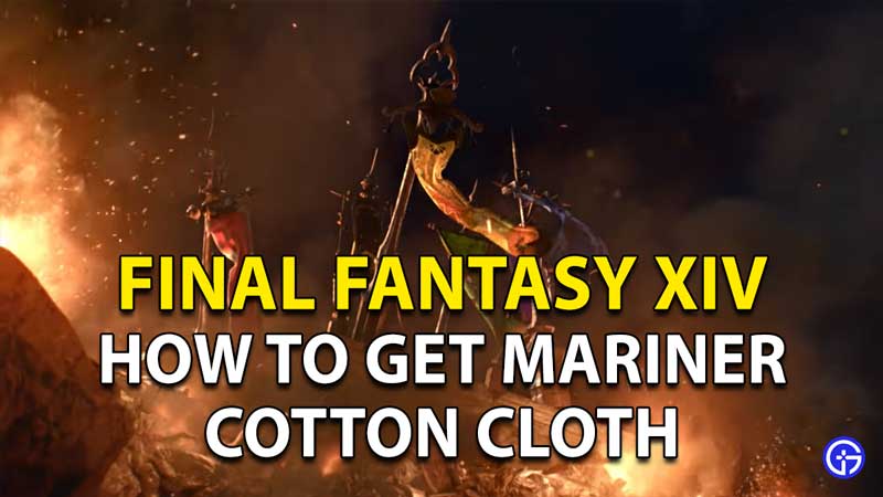 Final Fantasy XIV Mariner Cotton Cloth