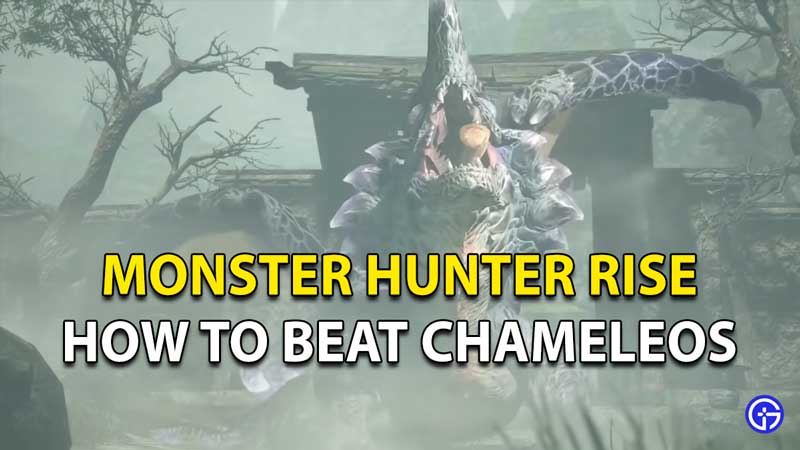 How To Beat Chameleos In Monster Hunter Rise