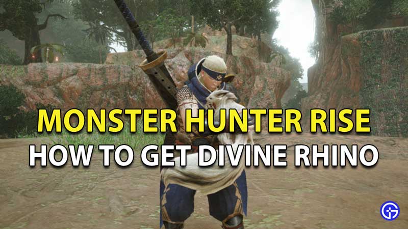 Monster Hunter Rise Divine Rhino