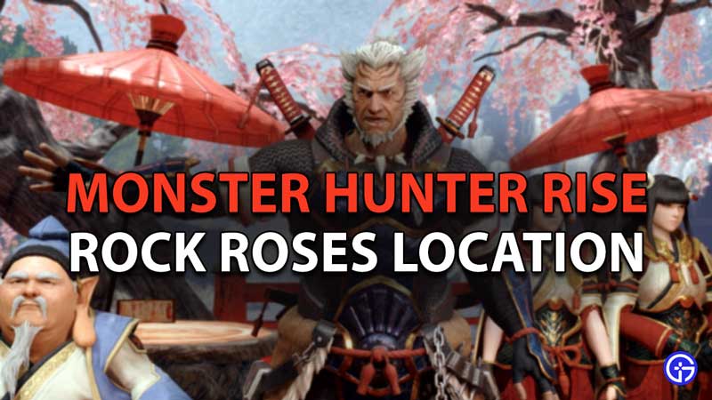 Monster Hunter Rise Rock Roses