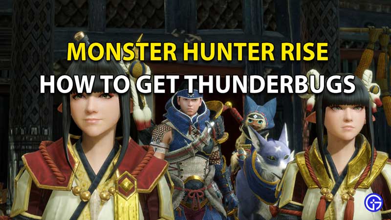 How to get Thunderbugs in Monster Hunter Rise
