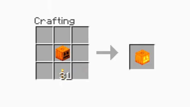 Minecraft Jack O’ Lantern Crafting Guide