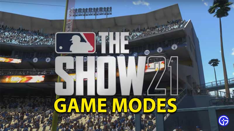 MLB The Show 21: Online Game Modes