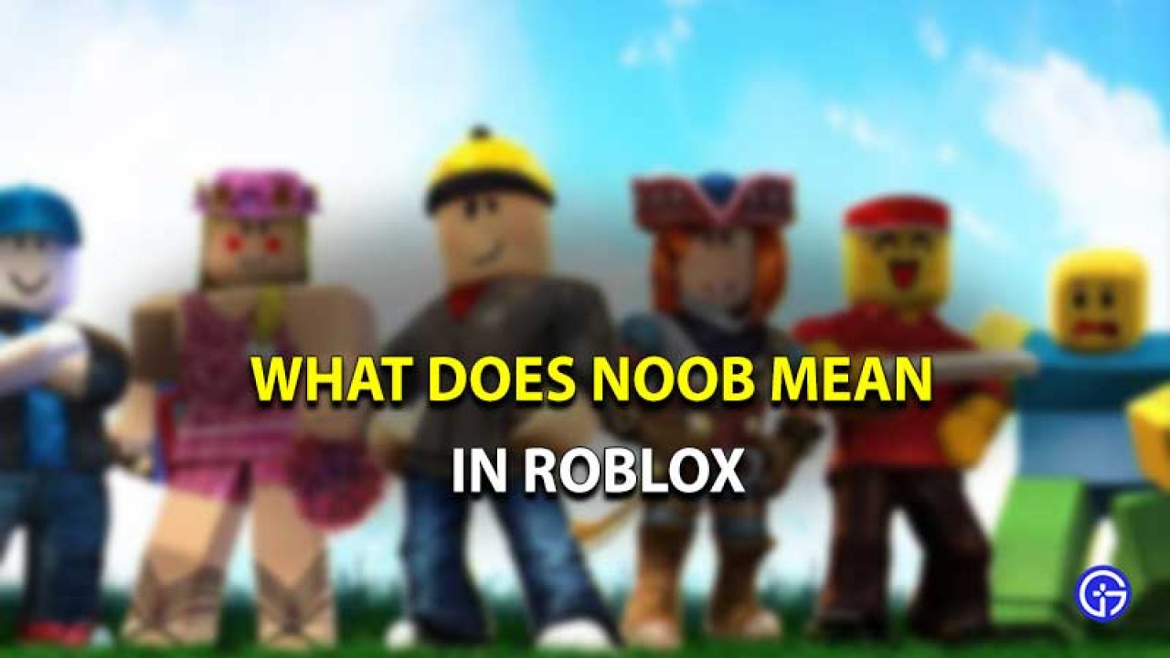 Roblox Noob Meaning What Does Noob Mean In Roblox - roblox classic noob face