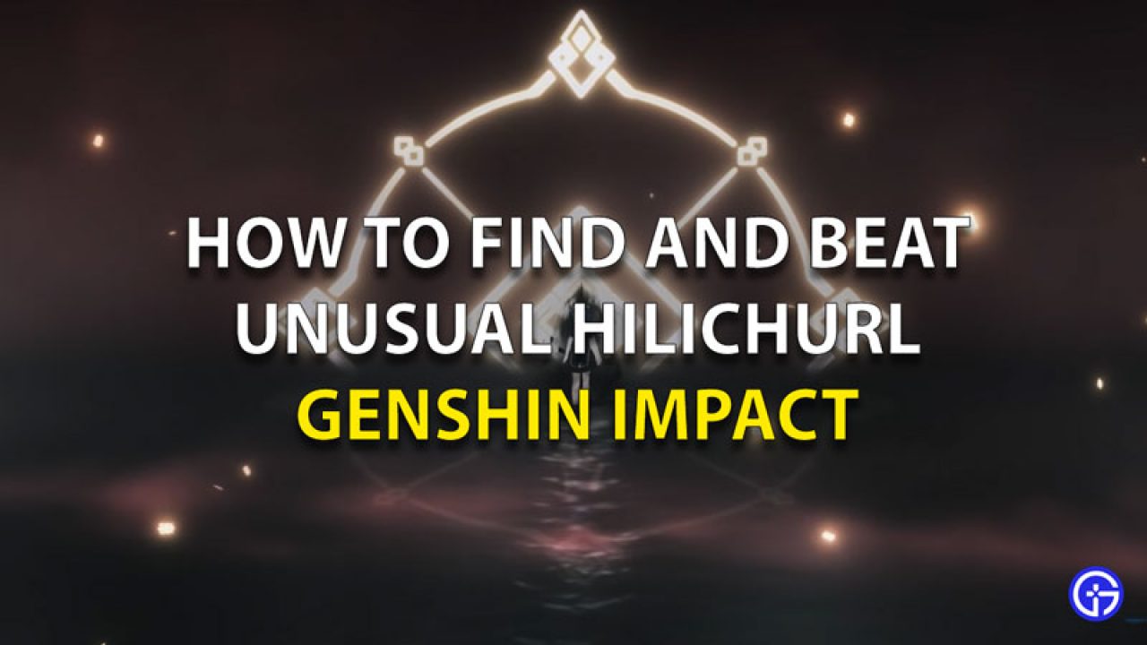 Genshin Impact Map Unusual Hilichurl