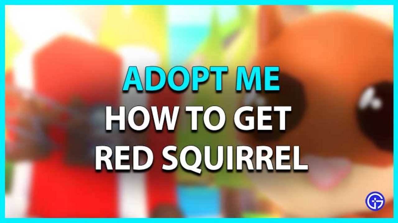 How To Get The New Red Squirrel In Roblox Adopt Me Gamer Tweak - como ganhar robux no blox land