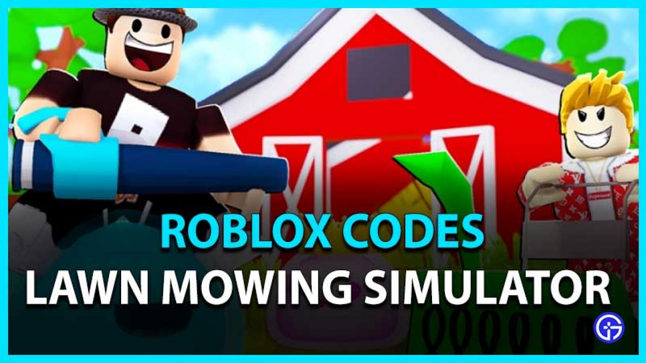 lawn mowing simulator roblox codes