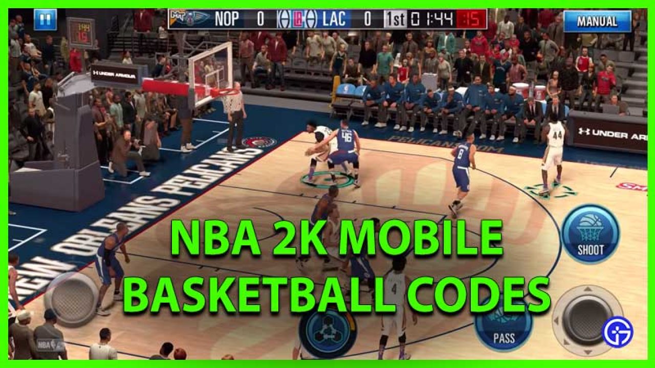 NBA 2k Mobile Basketball Codes