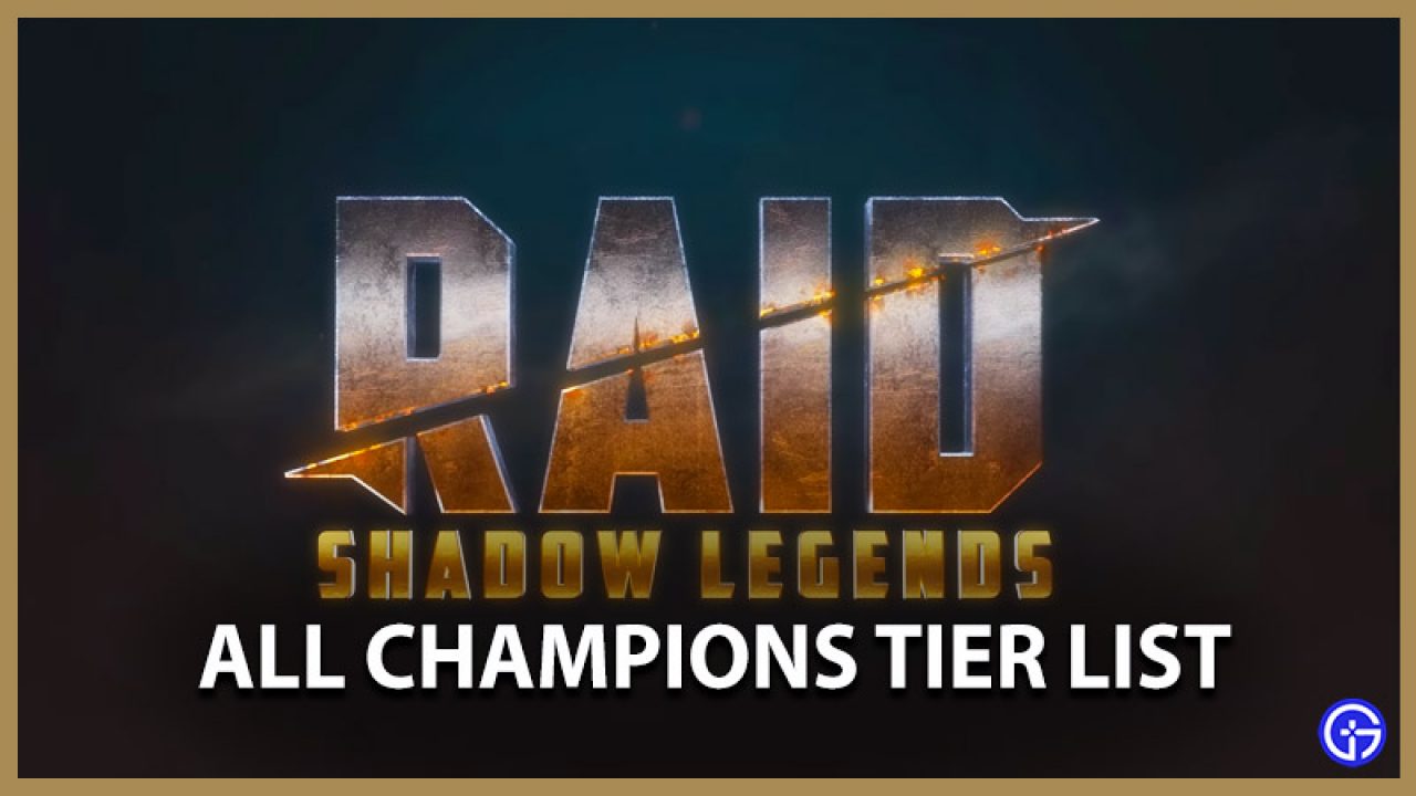snack Lav Inspicere Raid Shadow Legends Tier List - All Characters Ranked January 2022
