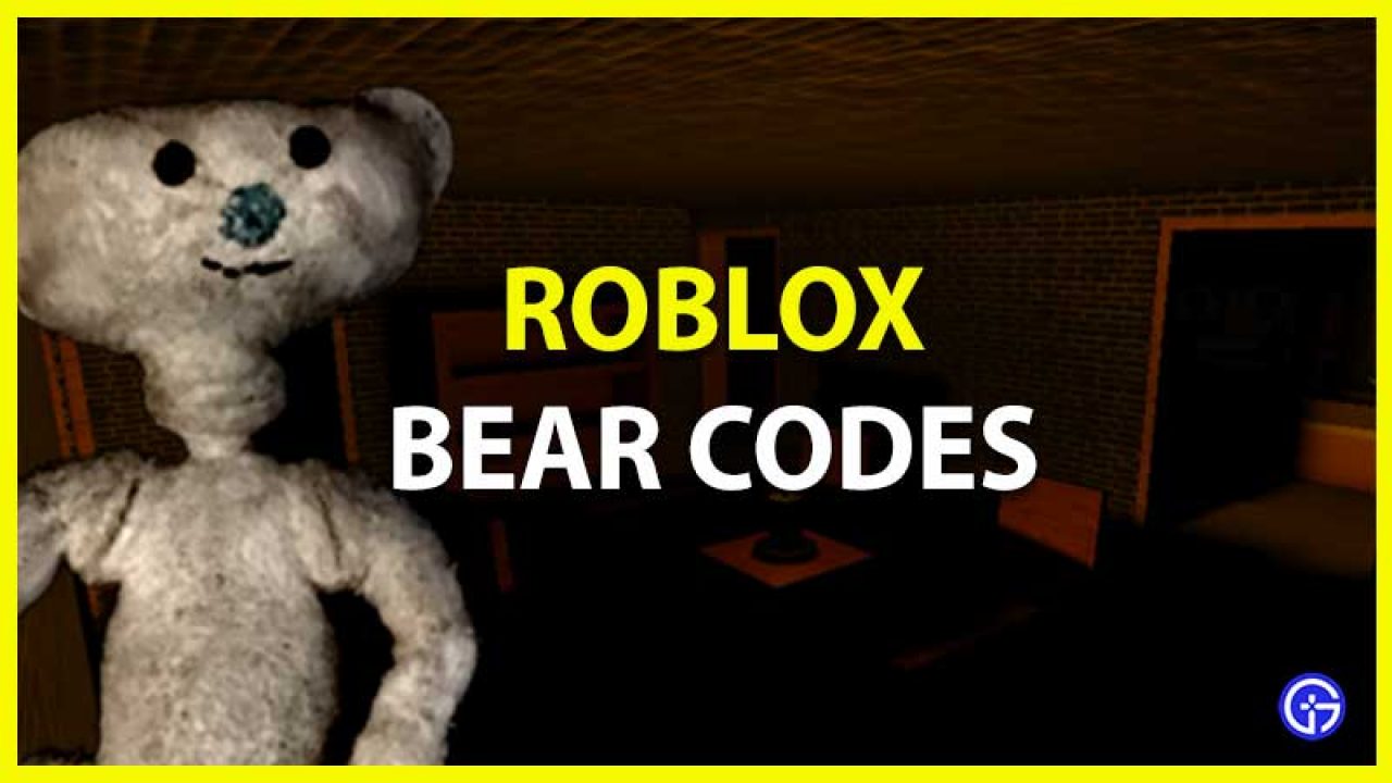 Roblox Bear Codes May 2021 How To Redeem Gamer Tweak - bear roblox game