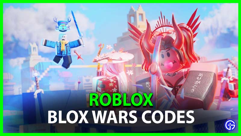 Roblox Blox Wars Codes