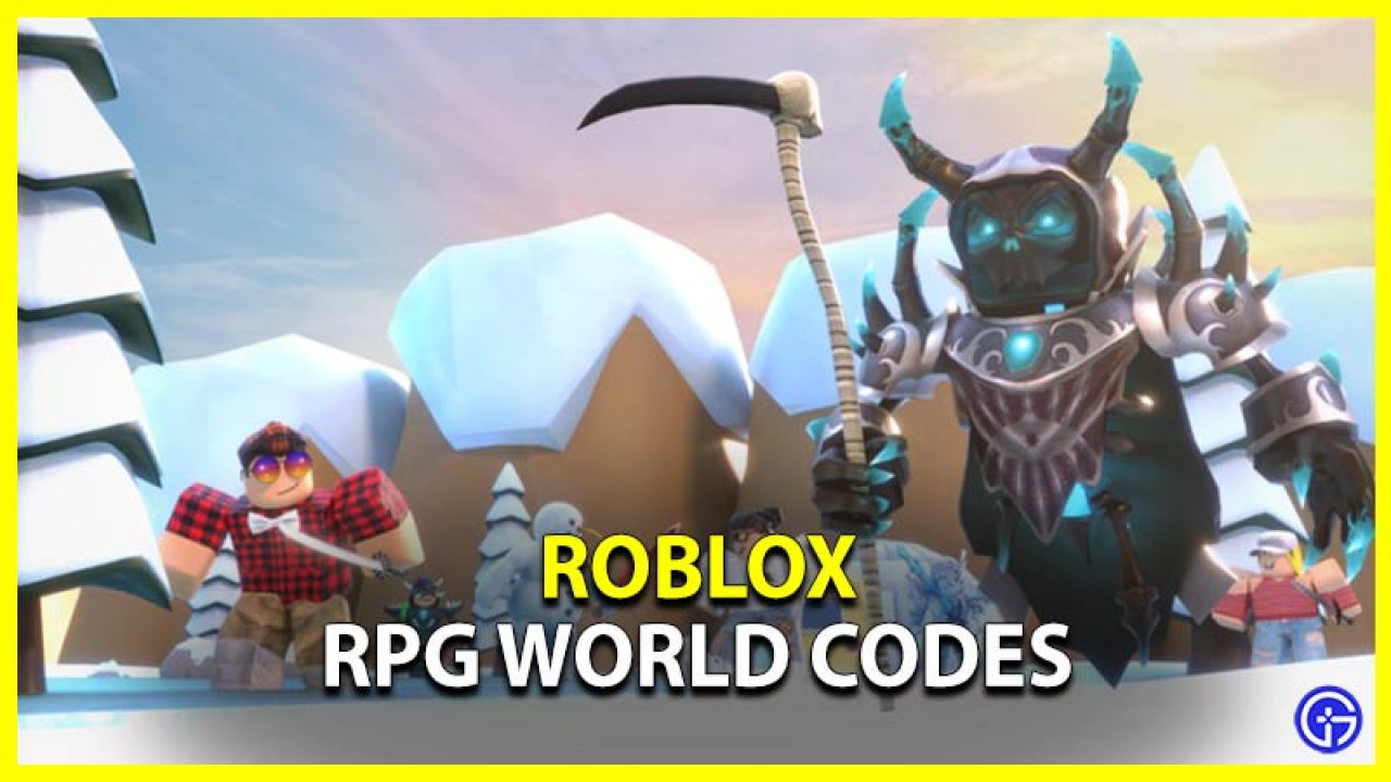 Roblox Rpg World Codes June 2021 Gamer Tweak - good roblox rpg games