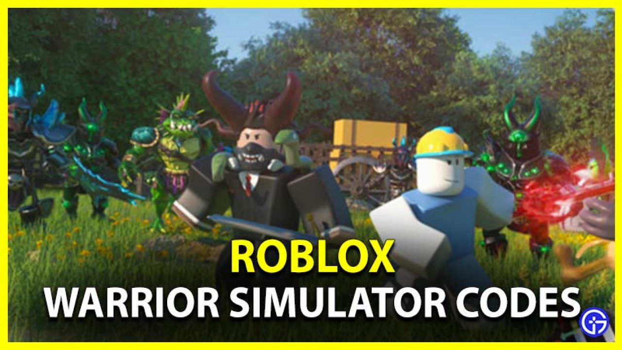 Roblox Warrior Simulator Codes June 2021 Gamer Tweak - roblox warriors simulator