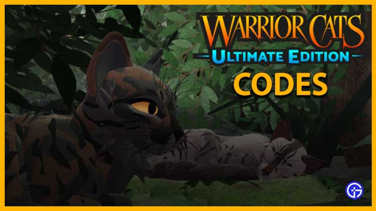 Roblox Warrior Cats Ultimate Edition Codes July 2021 Gamer Tweak - cat weapon simulator roblox