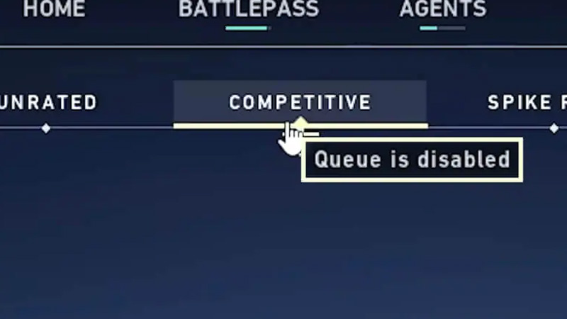 Why Are Competitive Valorant Queues Disabled