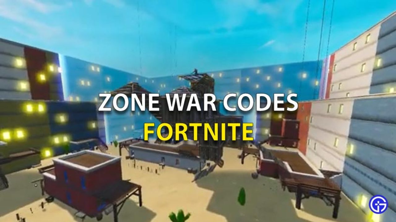 Fortnite Zone Wars Codes May 2021 Gamer Tweak - roblox spawn wars codes
