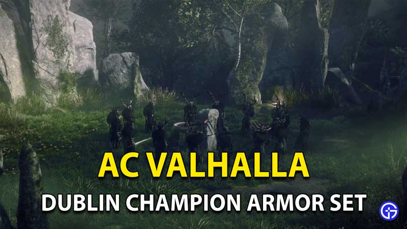 AC Valhalla: Wrath of the Druids Dublin Champion Armor Set